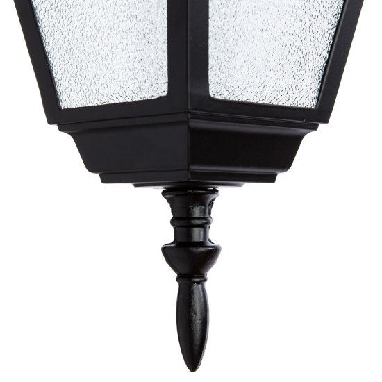 Светильник садово-парковый подвесной Arte Lamp Bremen черный 260 мм E27 60 Вт IP44 (A1015SO-1BK)