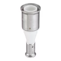Муфта Henco (16PKW-3216) 32(пресс) х 16(пресс) белая PVDF