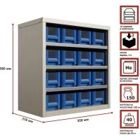 Система хранения HONEYCOMB Ironbox Mini-300