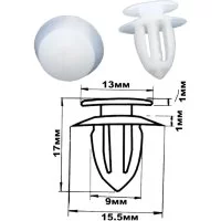 Клипса крепления обшивки педаль Ford/Mazda AIST 67343034 00-00011373