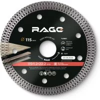 Тонкий алмазный диск по керамограниту RAGE RAGE