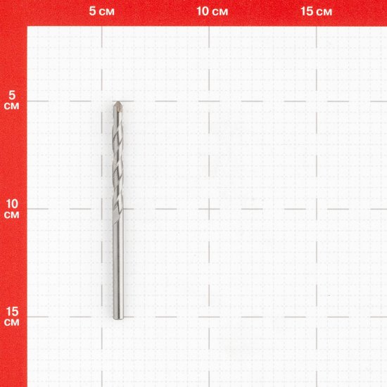 Сверло по бетону спиральное КМ 6х100 мм (815748)