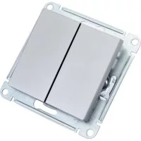 Двухклавишный выключатель Systeme Electric AtlasDesign