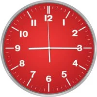 Настенные часы Centek CT-7100 Red