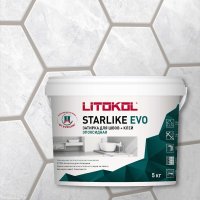 Эпоксидный состав для укладки и затирки мозаики LITOKOL STARLIKE EVO S.210 GREIGE