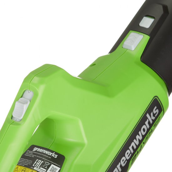 Воздуходувка аккумуляторная ручная Greenworks 24V G24AB 24 В без АКБ и ЗУ (2404807)