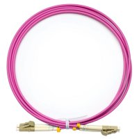 Дуплексный оптический патч-корд TopLan DPC-TOP-OM4-LC/P-LC/P-100
