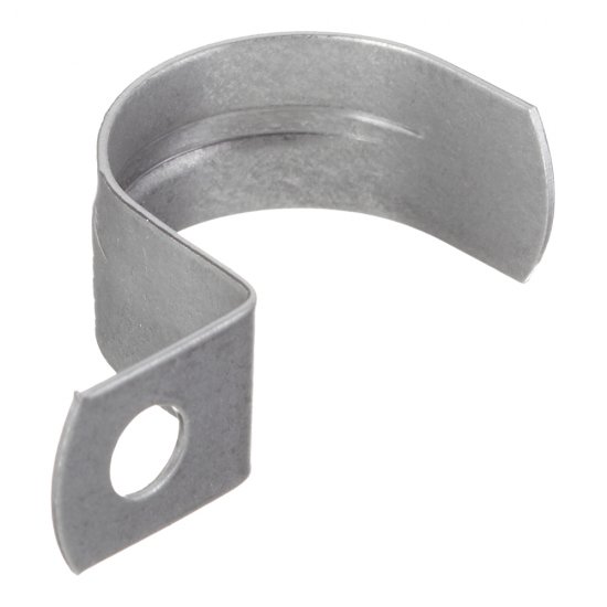 Скоба крепежная 25 мм однолапковая (50 шт.) (34810)