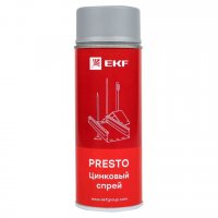 Спрей цинковый EKF Presto (lp-zinc)