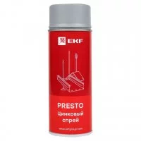 Спрей цинковый EKF Presto (lp-zinc)
