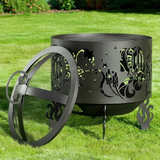 Крышка-искрогаситель 500 мм для костровой чаши