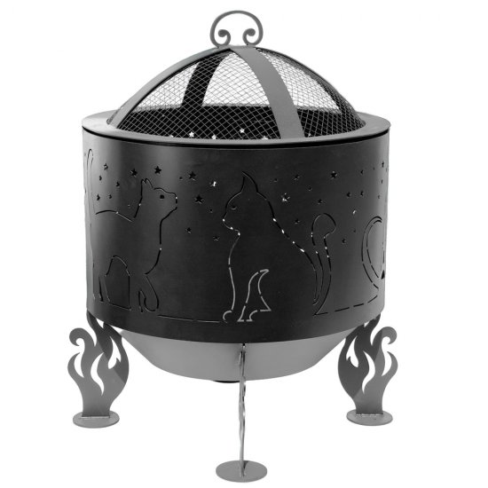 Крышка-искрогаситель 500 мм для костровой чаши