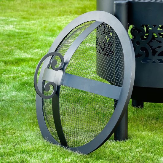 Крышка-искрогаситель 500 мм для костровой чаши