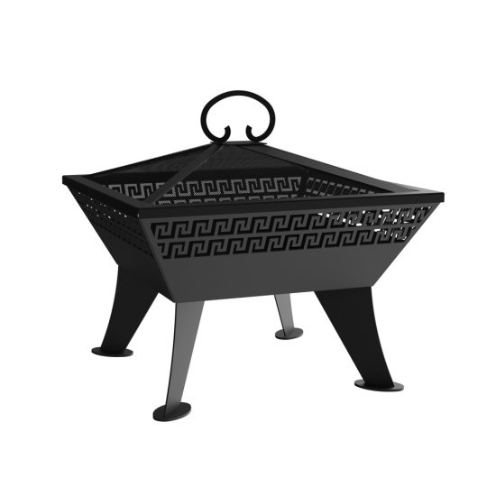 Крышка-искрогаситель 620х620 мм для костровой чаши