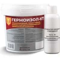 Теплопроводный двухкомпонентный силиконовый компаунд ГЕРМОИЗОЛ КТ