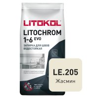 Затирка цементная Litokol Litochrom 1-6 EVO LE.205 жасмин 2 кг