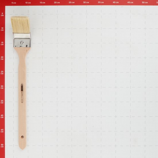 Кисть радиаторная смешанная щетина деревянная ручка Storch ClassicTop Mix 60х9 мм для эмалей и лаков на любой основе