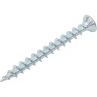 Оцинкованный острый оконный фурнитурный саморез Daxmer 4,1x40 мм, 500 шт.