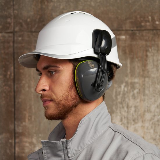 Наушники противошумные Delta Plus Interlagos Light HE с креплением на каску (INTERLIGHTHE)