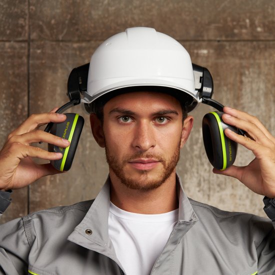 Наушники противошумные Delta Plus Interlagos Light HE с креплением на каску (INTERLIGHTHE)