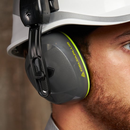 Наушники противошумные Delta Plus Interlagos Light HE с креплением на каску (INTERLIGHTHE)