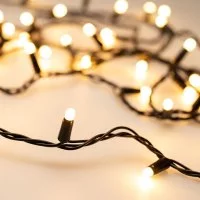 Светодиодная гирлянда Ardecoled ARD-STRING-CLASSIC-1000-BLACK-100LED-MILK PULSE Warm