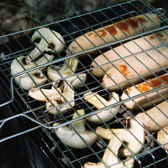 Решетка-гриль универсальная Hot Pot высококачественная сталь с пищевым покрытием 25х25х4 см