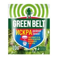 Средство для защиты растений от вредителей Green Belt Искра двойной эффект 10 г