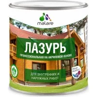 Лессирующая акриловая лазурь-антисептик для дерева MALARE 2036770257724