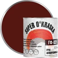Грунт super maler красно-коричневый 0,9кг