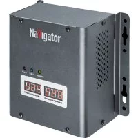 Стабилизатор напряжения Navigator NVR-RW1 однофазный 220 В 0,5 кВА релейный навесной