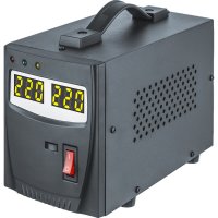 Стабилизатор напряжения Navigator NVR-RF1 однофазный 220 В 1 кВА релейный переносной