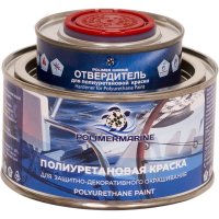 Полиуретановая двухкомпонентная краска POLIMER MARINE 0.5КППГкрч