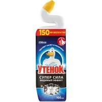 Средство для сантехники уборки туалета ТУАЛЕТНЫЙ УТЕНОК Супер Сила