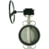 Дисковый поворотный затвор DN.ru 316l-316l-epdm ду200 ру16
