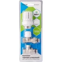 Прямой терморегулирующий комплект для подключения радиатора MVI TR.623.05
