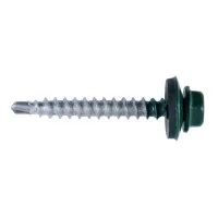 Саморез Tech-Krep 4,8х35 RAL6005 тёмно-зеленый 60 шт.