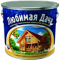 Защитно-декоративное покрытие для древесины ЛЮБИМАЯ ДАЧА Любимая дача