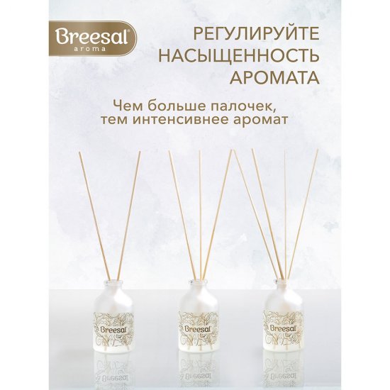 Аромадиффузор с палочками Breesal Aromа Sphere Свежесть чувств 40 мл