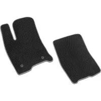 Передние коврики для Toyota Runx правый руль 2001 2006 Vicecar 2EV45066-светлосерый