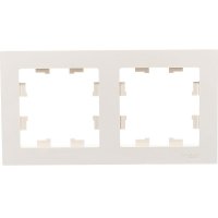 Универсальная двухпостовая рамка Systeme Electric ATLASDESIGN