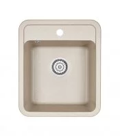 Мойка для кухни Granula Standard 50х42х19 см врезная кварц бежевая