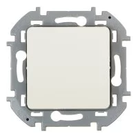 Выключатель Legrand Inspiria одноклавишный встраиваемый слоновая кость (673601)