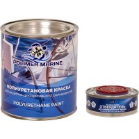 Полиуретановая двухкомпонентная краска POLIMER MARINE 1КППГорн