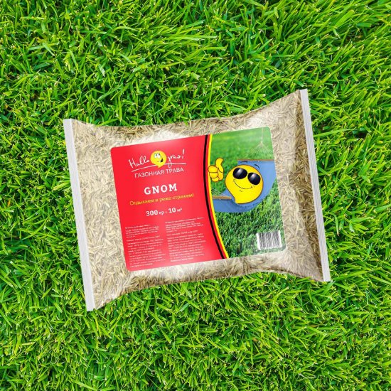 Семена газонной травы Gnom Gras Газон Сити 0,3 кг