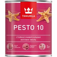 Стойкая алкидная универсальная эмаль Tikkurila PESTO 10