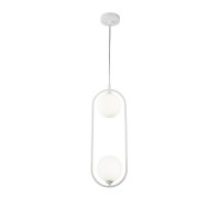 Светильник подвесной Maytoni Ring G9 50 Вт 3 кв.м белый IP20 (MOD013PL-02W)