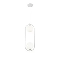 Светильник подвесной Maytoni Ring G9 50 Вт 3 кв.м белый IP20 (MOD013PL-02W)