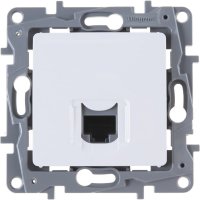 Информационная одинарная розетка Legrand Etika