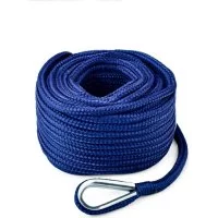 Якорный плетеный трос Skipper SK-TANBR1020BL